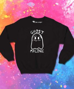 Ghost Malone Rapper Halloween Sweatshirt