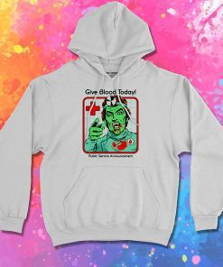 Give Blood Today To Doctor Vampire Hoodie