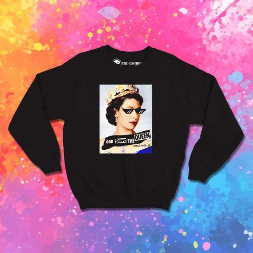 God Save The Queen Elizabeth Sweatshirt