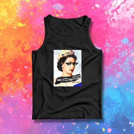 God Save The Queen Elizabeth Tank Top