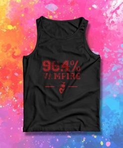 Halloween 96 Percent Vampire Tank Top