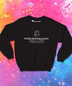 Halloween Angel Investigations Sweatshirt
