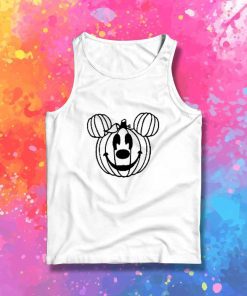 Halloween Mickey Mouse Pumpkin Tank Top