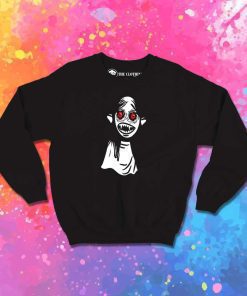 Halloween Vampire Round Face Sweatshirt
