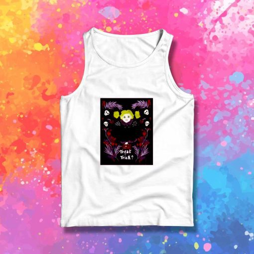 Halloween Vampire Trick Or Treat Tank Top