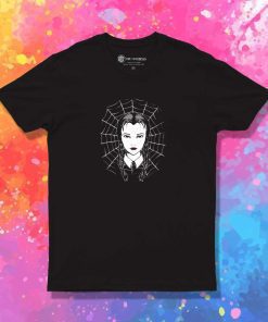 Halloween Wednesday Addams Web T-Shirt