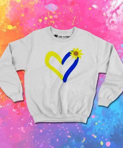 Heart Love For Ukraine Sweatshirt