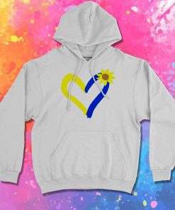 Heart Love For Ukraine Hoodie