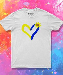 Heart Love For Ukraine T-Shirt