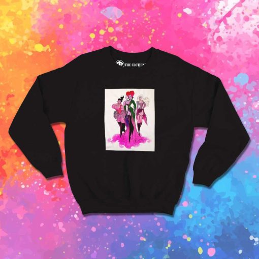 Hocus Pocus Anime Girl Style Sweatshirt