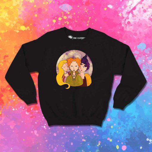 Hocus Pocus Sanderson Sisters Moon Sweatshirt