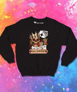 I Am The King Of Halloween Day Sweatshirt