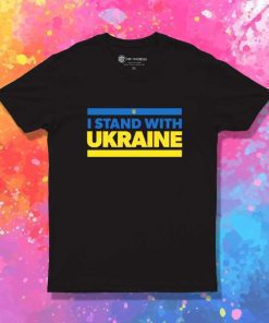 I Stand With Ukraine Logo T-Shirt