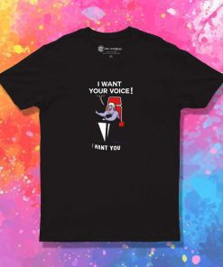 I Want Your Voice Mermaid T-Shirt