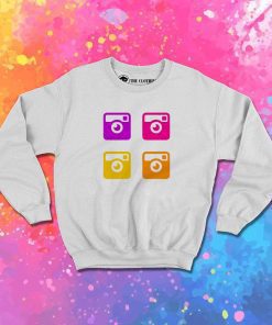 Instagram Colorful Logo Sweatshirt