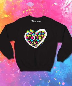 International Dot Day Heart Logo Sweatshirt