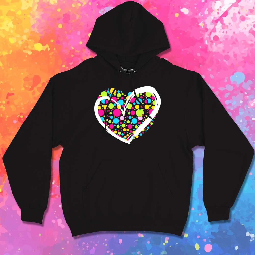 International Dot Day Heart Logo Hoodie