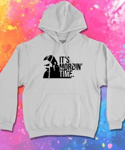 It's Morbin Time Monochrome Hoodie