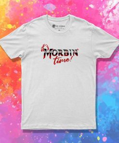 It's Morbin Time Red Black T-Shirt