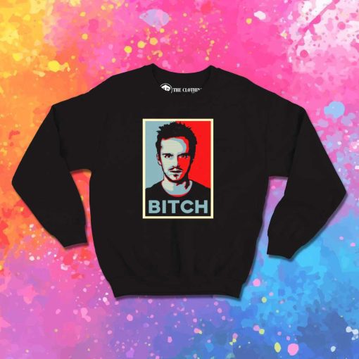It’s Pinkman Bitch Portrait Sweatshirt
