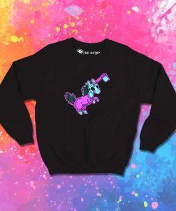 Jason Voorhees Killer Unicorn Sweatshirt