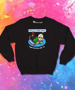 Jason Voorhees Wish You Were Here Sweatshirt
