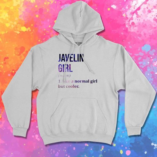 Javelin Throw Girl Are Cooler Hoodie