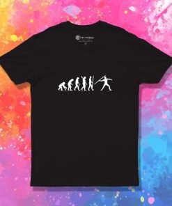 Javelin Throw Human Evolution T-Shirt