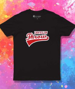 Javelin Throw Quote Jersey Logo T-Shirt