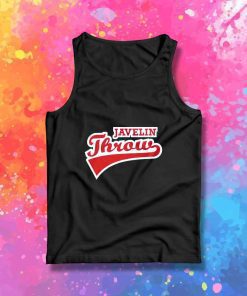 Javelin Throw Quote Jersey Logo Tank Top