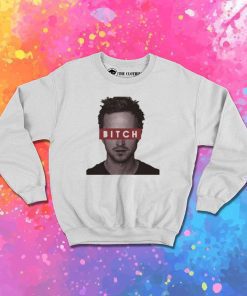 Jesse Pinkman Bitch Mugshot Sweatshirt
