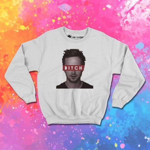 Jesse Pinkman Bitch Mugshot Sweatshirt