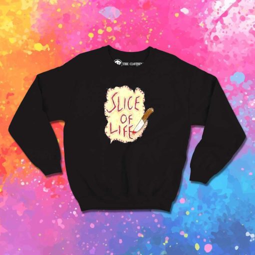 Leatherface Slice Of Life Skin Sweatshirt