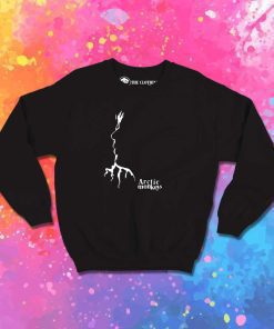 Line White Arctic Monkeys Sweatshirt