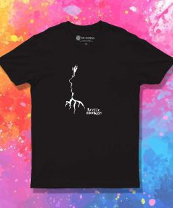 Line White Arctic Monkeys T-Shirt