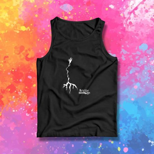 Line White Arctic Monkeys Tank Top