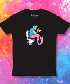 Little Mermaid Toilet T-Shirt