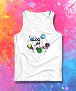 Lost In Network Media Tank Top