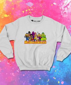 McDonaldland Character Amusement Park Sweatshirt