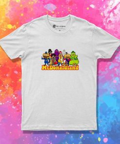 McDonaldland Character Amusement Park T-Shirt