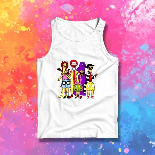 McDonalds Burgers And Fries Tank Top