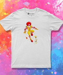 Mcdonald In Iron Man T-Shirt