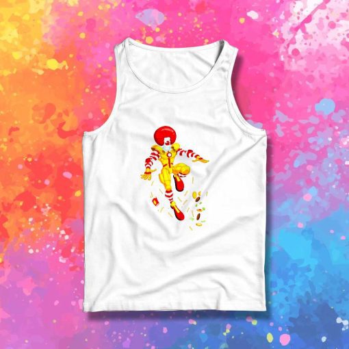 McDonald In Iron Man Tank Top