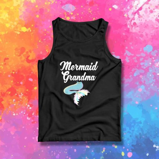 Mermaid Grandma Tail Tank Top