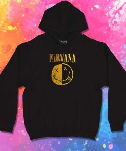 Nirvana Half Face Logo Hoodie