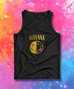 Nirvana Half Face Logo Tank Top