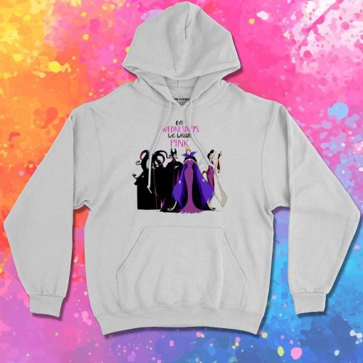 On Wednesdays We Wear Pink Villain Hoodie