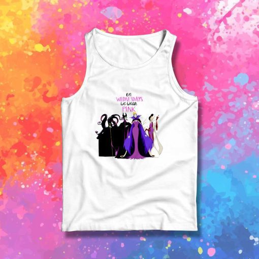 On Wednesdays We Wear Pink Villain Tank Top
