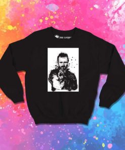 Pinkman Black Ink Splash Sweatshirt