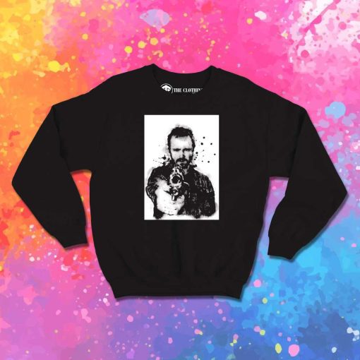Pinkman Black Ink Splash Sweatshirt